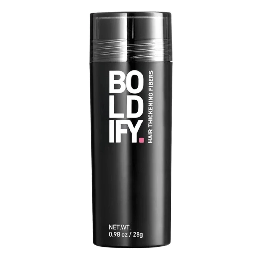 Boldify Hair Thickening Fibers Black 28g 0.98oz Instant Coverage for Thin Hair